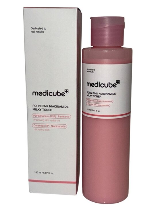 Medicube Other - Medicube PDRN Pink Niacinamide Milky Toner Moisturizing Glow Face Skin Tone